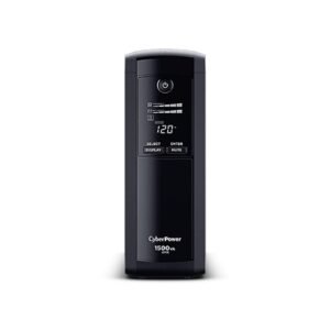 No-Break CyberPower CP1500AVRLCD 1500VA / 900W Interactivo con Pantalla LCD y 12 Contactos