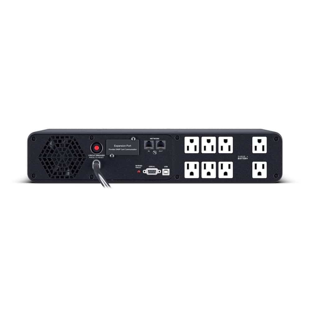 No-Break CyberPower CP1500PFCRM2U 1500VA / 1000W Rack con Onda Senoidal Pura y Pantalla LCD a Color - Imagen 2