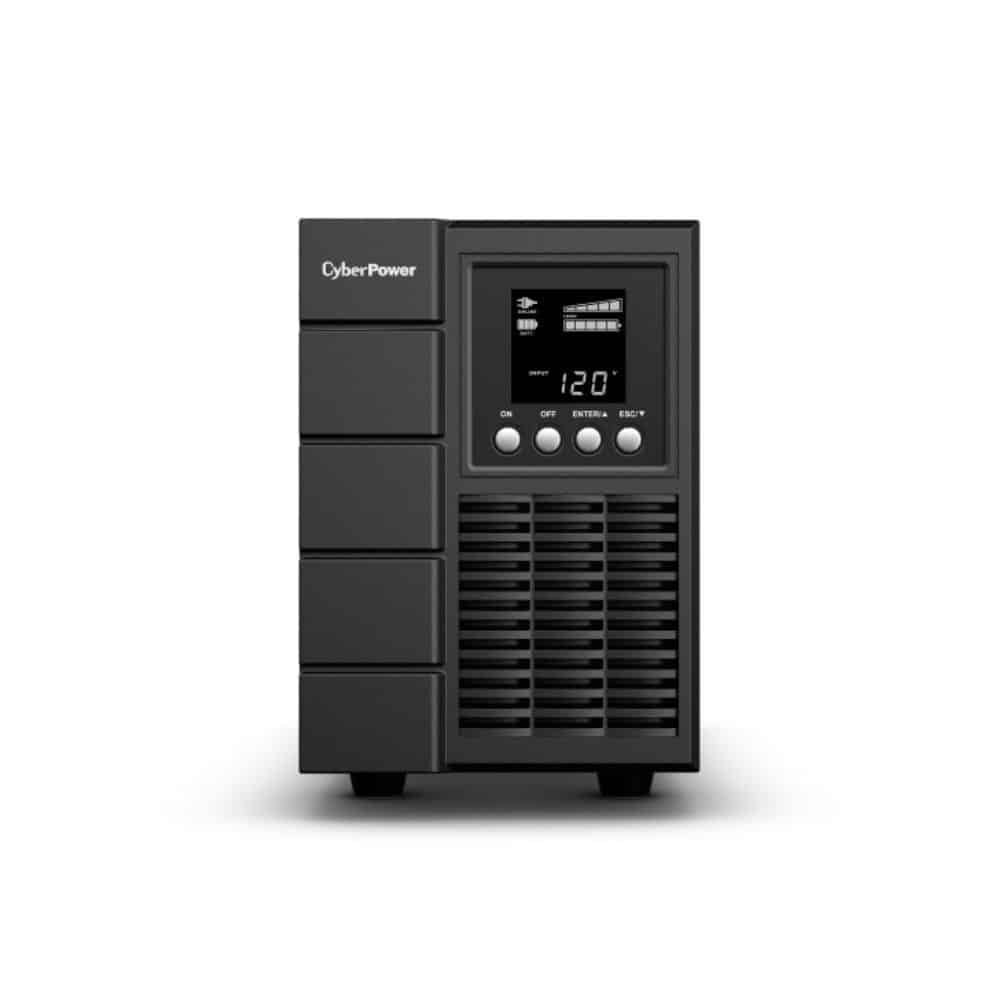 No-Break CyberPower OLS1000 1000VA / 900W Online con Onda Senoidal Pura y Pantalla LCD - Imagen 2