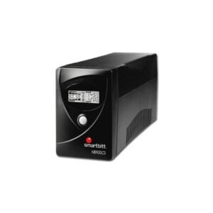 No-Break Interactivo Smartbitt SBNB900LCD 900VA / 450W con Pantalla LCD, USB y 6 Contactos