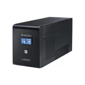 No-Break UPS VICA S1600 1600VA / 900W con Pantalla LCD y 10 Contactos NEMA 5-15R