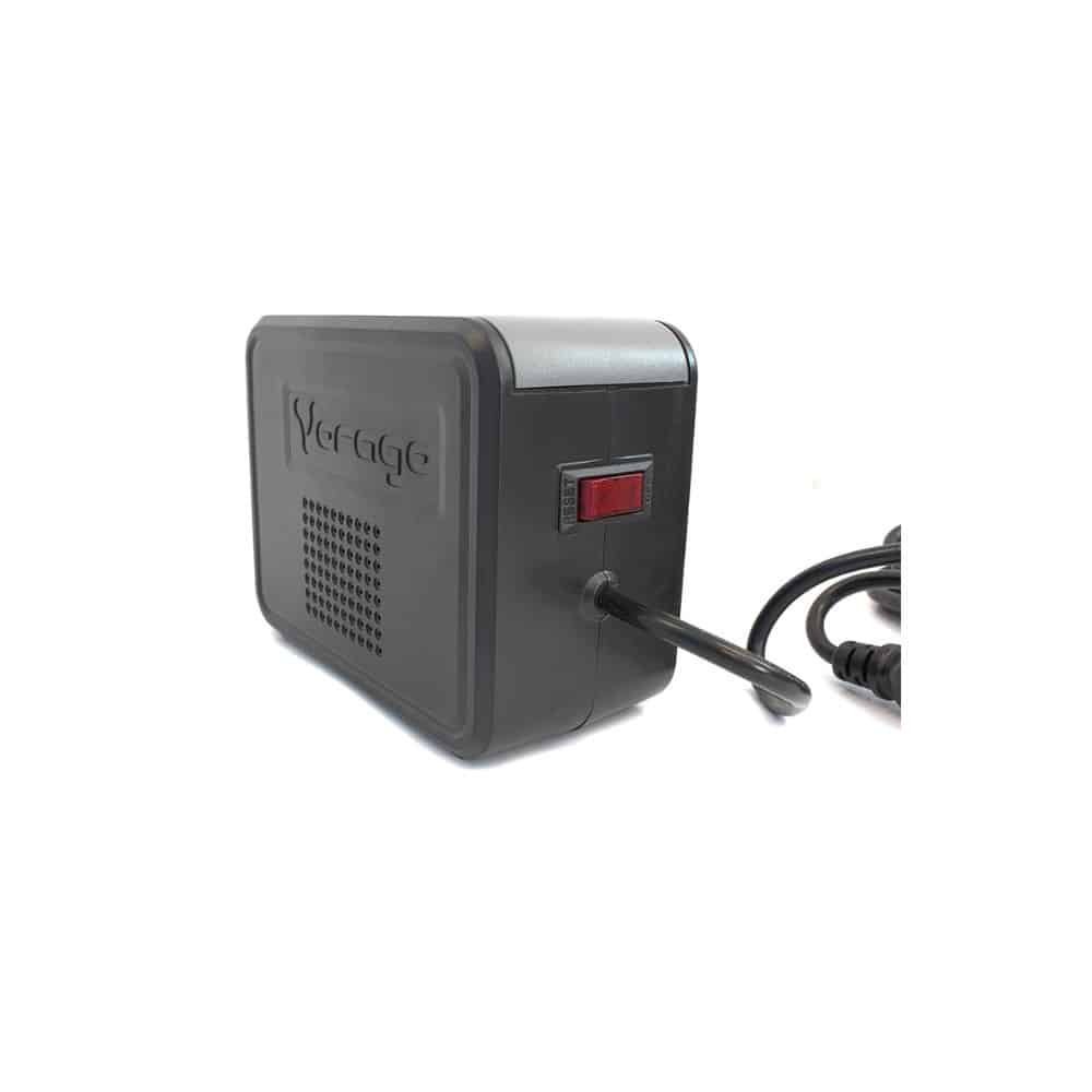 REGULADOR VORAGO 1000VA 8 CONTACTOS C/SUPR. PICOS NEGRO/BLANCO AVR-100 - Imagen 2
