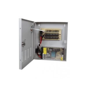 SAXXON PSU1210D9 - Fuente de Poder de 12 vcd/ 10 Amperes/ Para 9 Camaras/ 1.1 Amper por Canal/ Protección contra Sobrecargas/ Certificación UL/