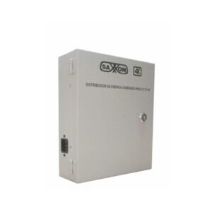 SAXXON PSU1213D8H- Fuente de Poder Profesional de 11 a 15 vcd/ 13 Amperes/ Para 8 Camaras Hasta 4k/ 1.6 Amperes por Canal/ Protección contra Sobrecargas/ Filtro de Ruido por Canal/ Uso rudo/