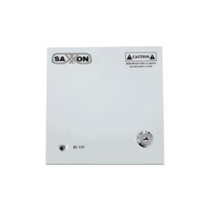 SAXXON SX10A9CH - Fuente de Poder Profesional 12 VCD / 10 Amperes / 9 Canales / 1.1 Amperes por Canal / Protección contra Sobrecargas / Led Indicador de Funcionamiento
