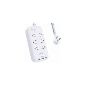SUPRESOR DE PICOS VICA 6 SALIDAS 3 PUERTOS USB