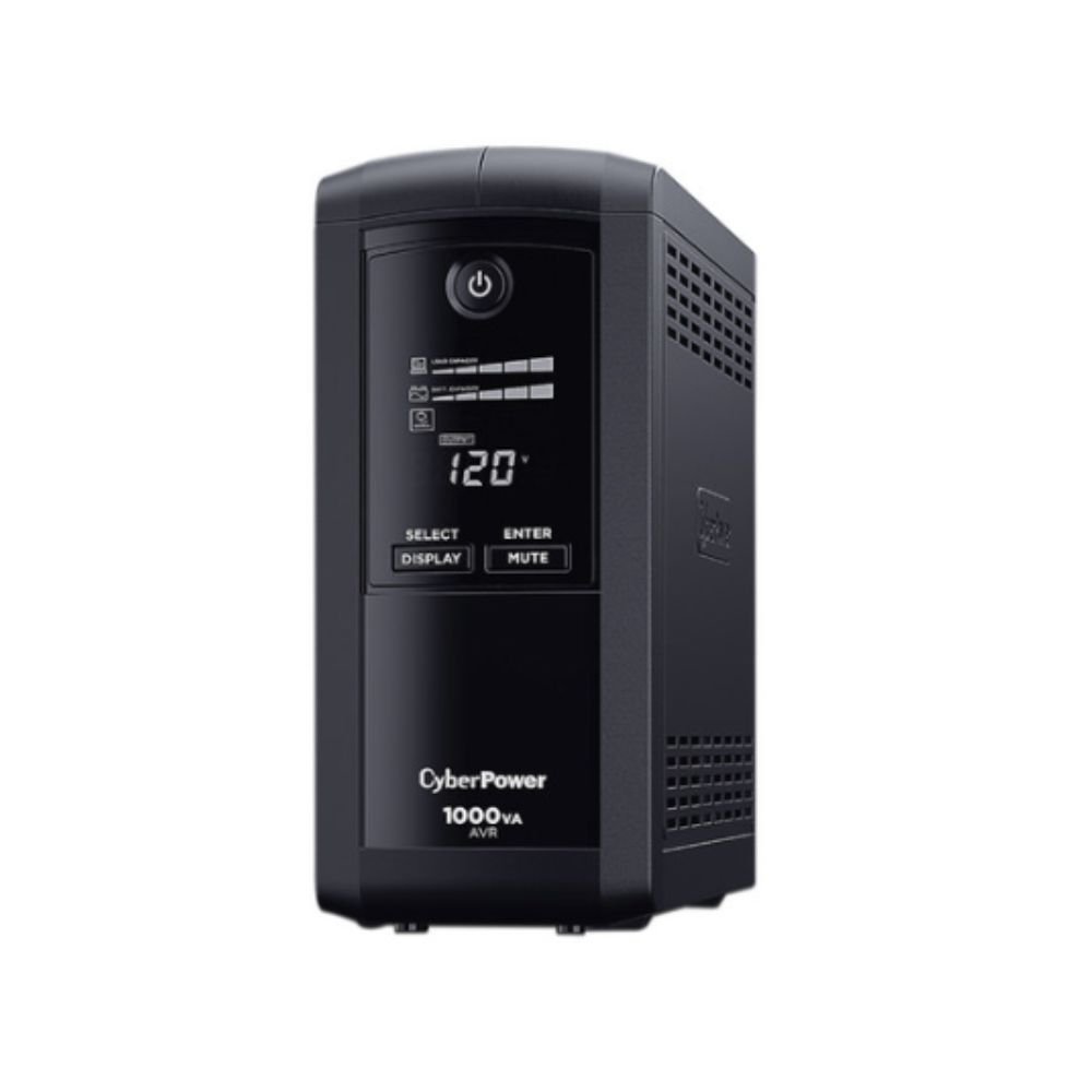 UPS/NO BREAK CYBERPOWER CP1000AVRLCDa 1000VA/600W LCD/ AVR/9CONT