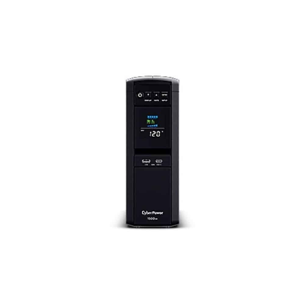 UPS/NO BREAK CYBERPOWER CP1500PFCLCDa 1500VA/1000W PFC ACTIVAS 12CONT - Imagen 2