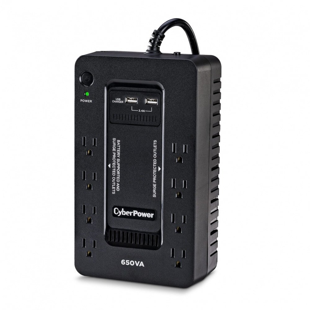 UPS/NO BREAK CYBERPOWER SX650U 650VA/350W STANDBY 8CONT - Imagen 2
