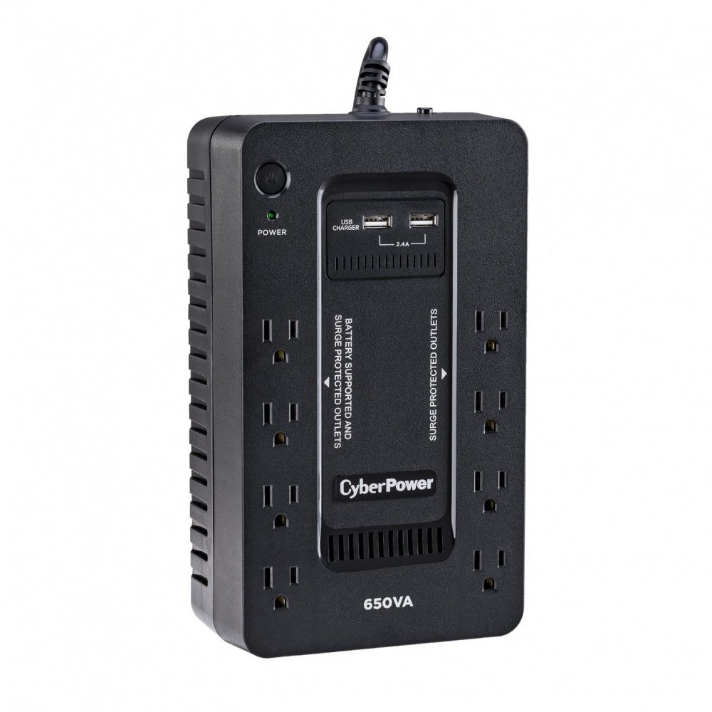 UPS/NO BREAK CYBERPOWER SX650U 650VA/350W STANDBY 8CONT - Imagen 3
