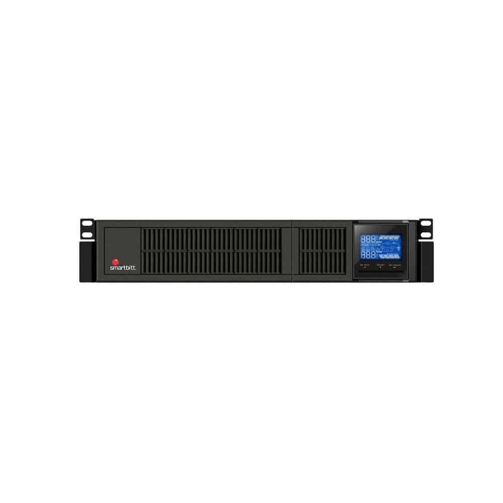 UPS ONLINE SMARTBITT SBOL2KRT-1 2KVA/1800W, ON-LINE TORRE/RACK 2U, CLAVIJA NEMA 5-20P, 8 CONTACTOS TIPO NEMA 5-15/20R, SLOT PARA SNMP, USB - RS232