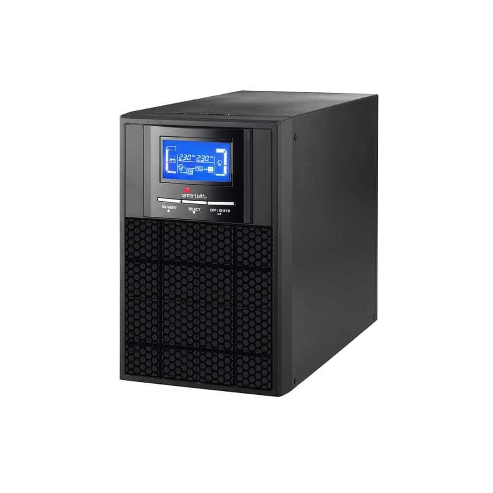 UPS ONLINE SMARTBITT SBOL3KT-1 3KVA/2700W TECNOLOGIA ON LINE, MONTAJE TORRE, CLAVIJA 5-20P, SLOT PARA SNMP - Imagen 2