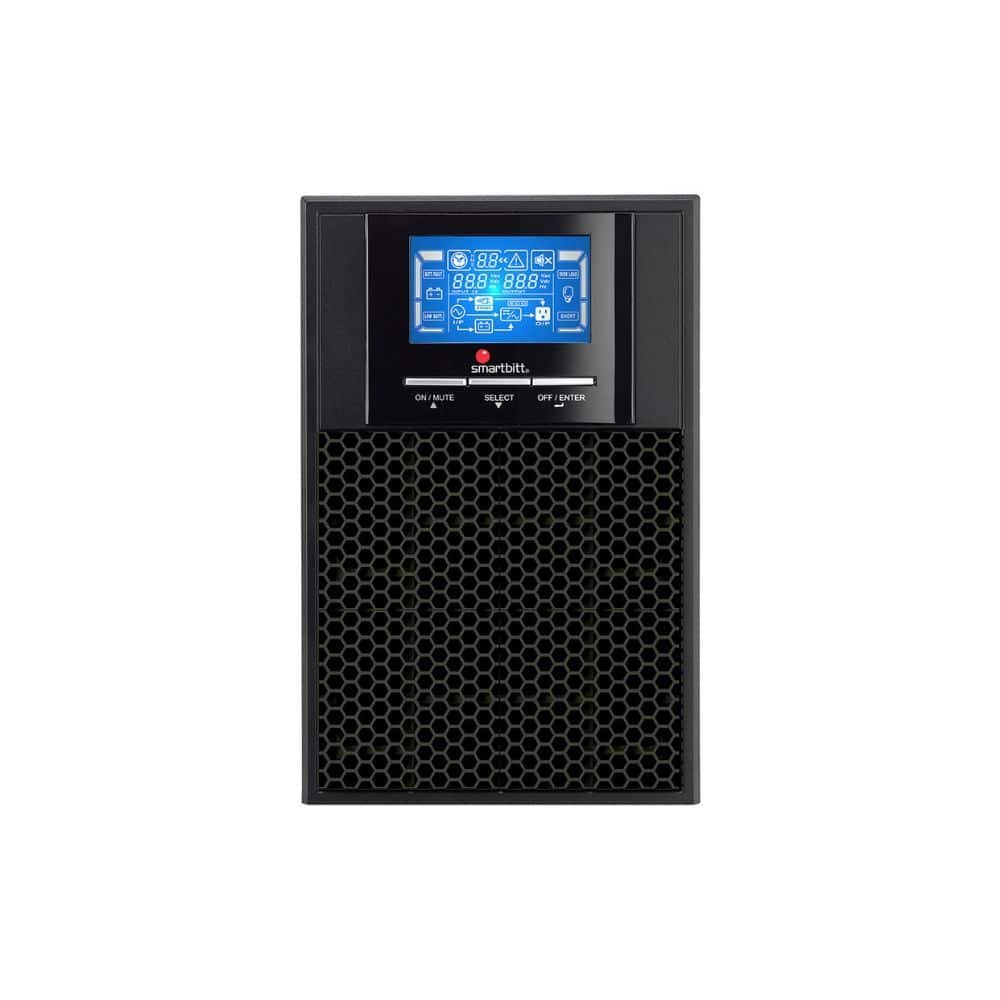 UPS ONLINE SMARTBITT SBOL3KT-1 3KVA/2700W TECNOLOGIA ON LINE, MONTAJE TORRE, CLAVIJA 5-20P, SLOT PARA SNMP