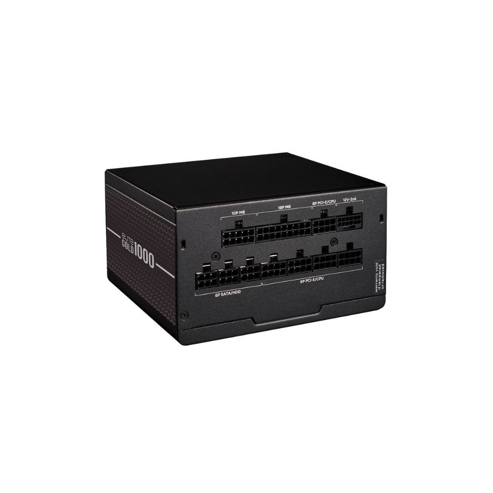 FUENTE DE PODER COOLER MASTER / ELITE GOLD 1000W / V3 ATX 3.1 / 80 PLUS GOLD CERTIFICADA / MODULAR / GAMER - Imagen 3