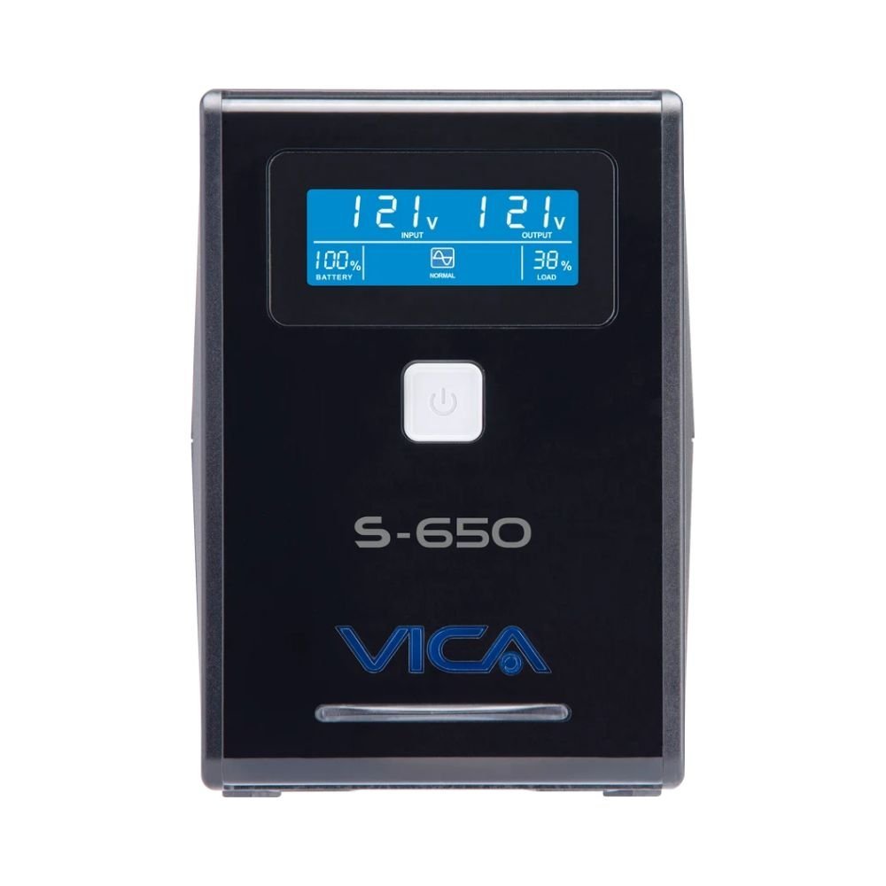 NO BREAK UPS VICA S 650 650VA/360W 8 TOMAS NEMA 5-15R (4/4), PANTALLA LCD 3 AÑOS DE GARANTIA - Imagen 2