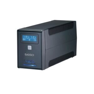 NO BREAK UPS VICA S 650 650VA/360W 8 TOMAS NEMA 5-15R (4/4), PANTALLA LCD 3 AÑOS DE GARANTIA